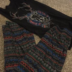 Boys large 12-14 pajamas